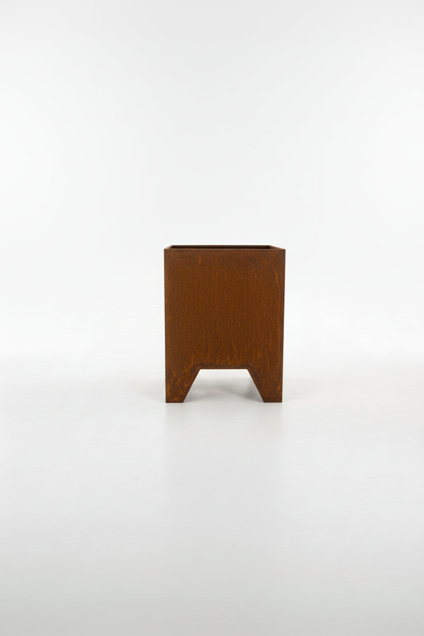 Kräuterbeet Cortenstahl 140×50×65 cm