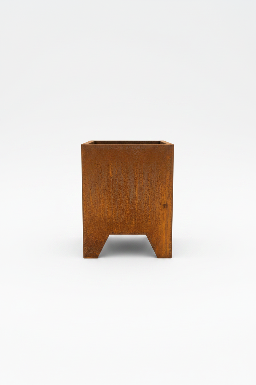Kräuterbeet Cortenstahl 70×50×65 cm
