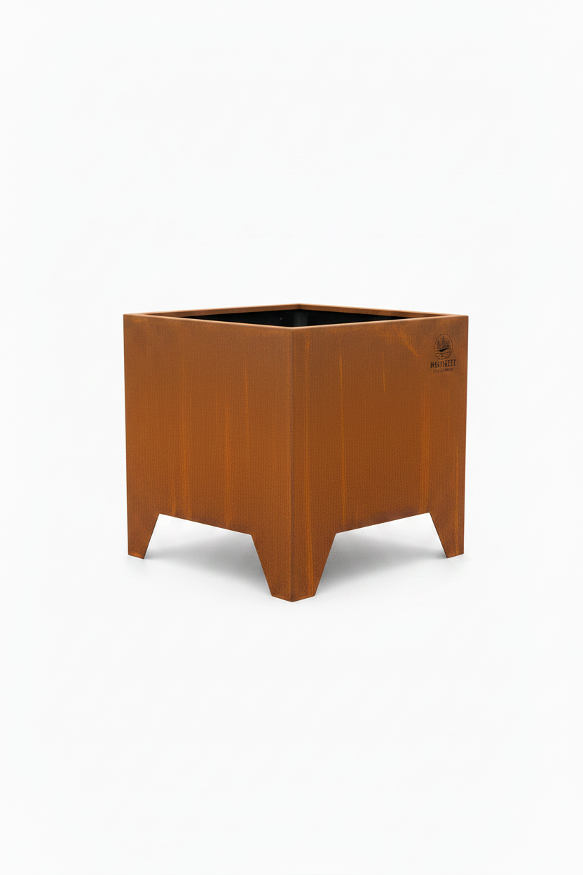 Kräuterbeet Cortenstahl 70×50×65 cm